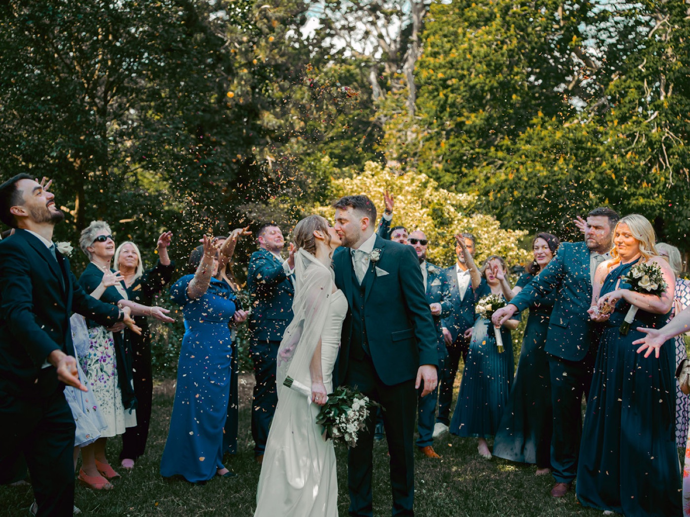 Family and friends — wedding photography London